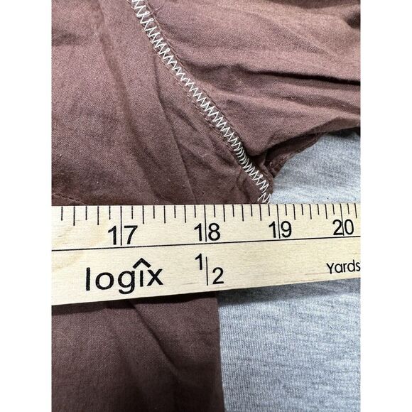 Panhandle Slim Women's Brown/Teal Embroidered Floral‎ Shirt Size XL - Picture 2 of 8